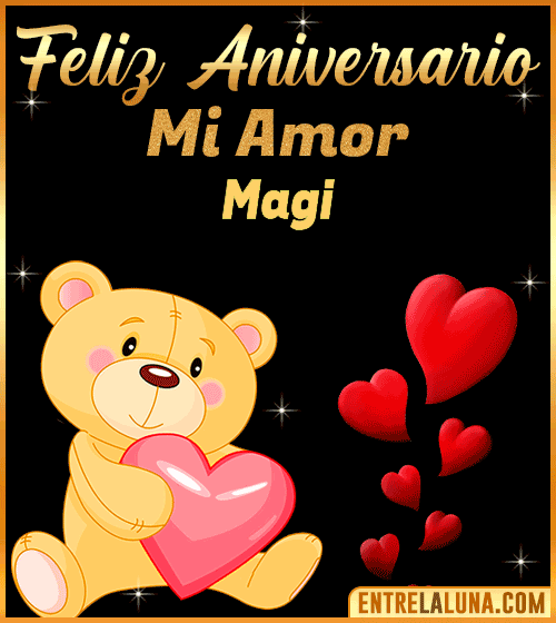 Feliz Aniversario mi Amor Magi
