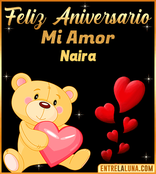 Feliz Aniversario mi Amor Naira