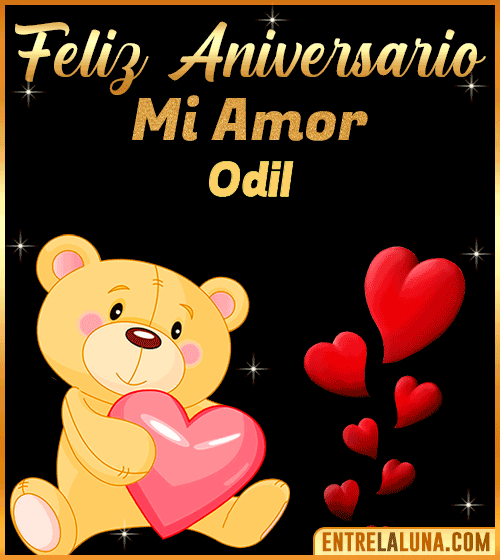 Feliz Aniversario mi Amor Odil