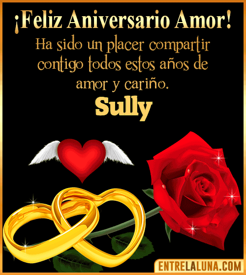 Gif de Feliz Aniversario Sully
