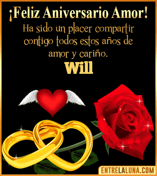 Gif de Feliz Aniversario Will