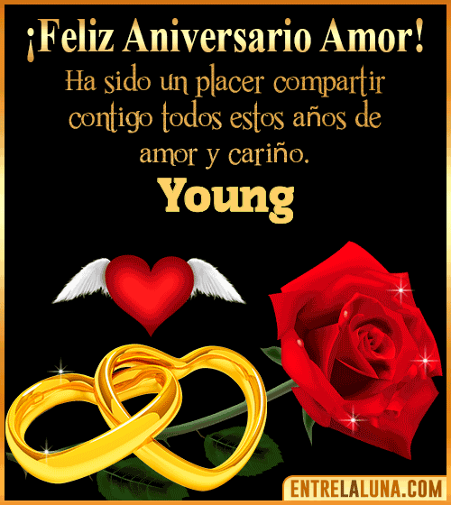 Gif de Feliz Aniversario Young