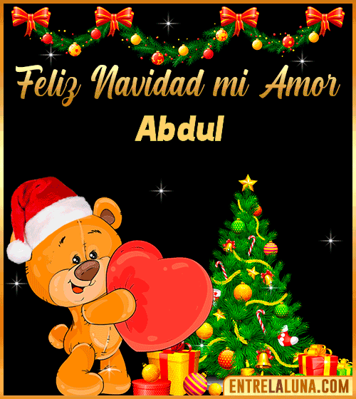 Feliz Navidad mi Amor Abdul