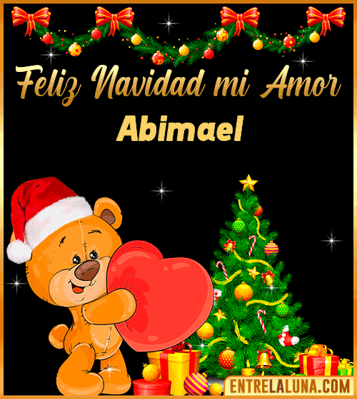 Feliz Navidad mi Amor Abimael