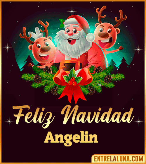Feliz Navidad Angelin