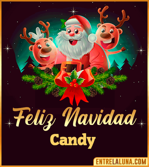 Feliz Navidad Candy