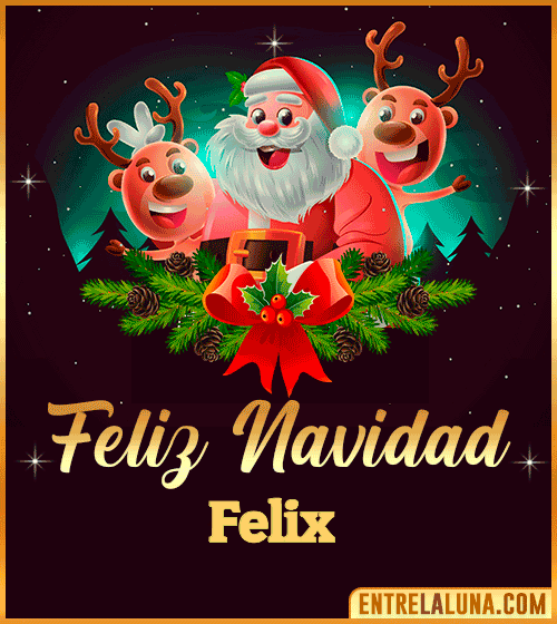 Gif de Navidad para Felix 🎅