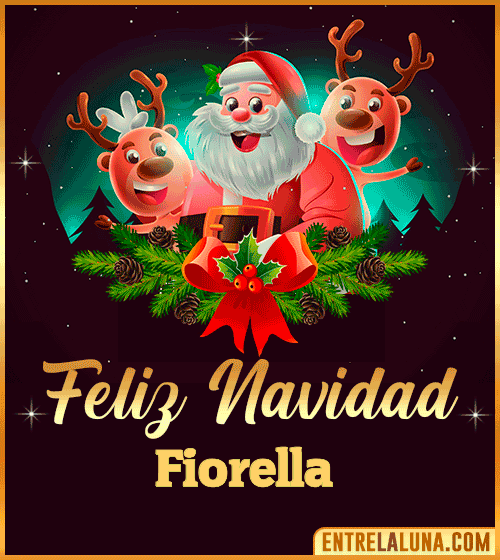 Feliz Navidad Fiorella