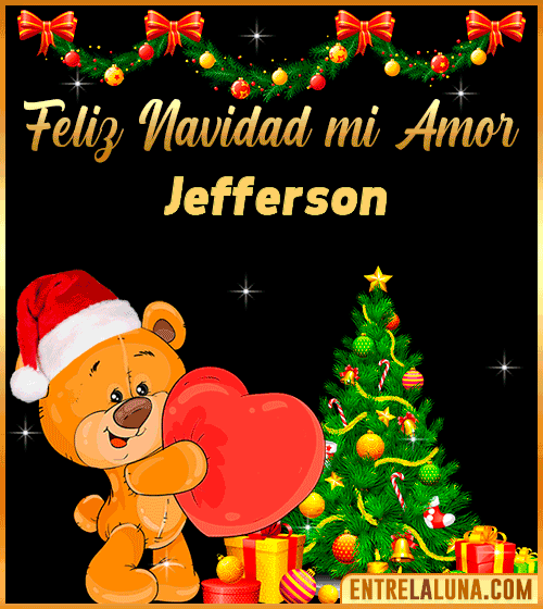 Feliz Navidad mi Amor Jefferson