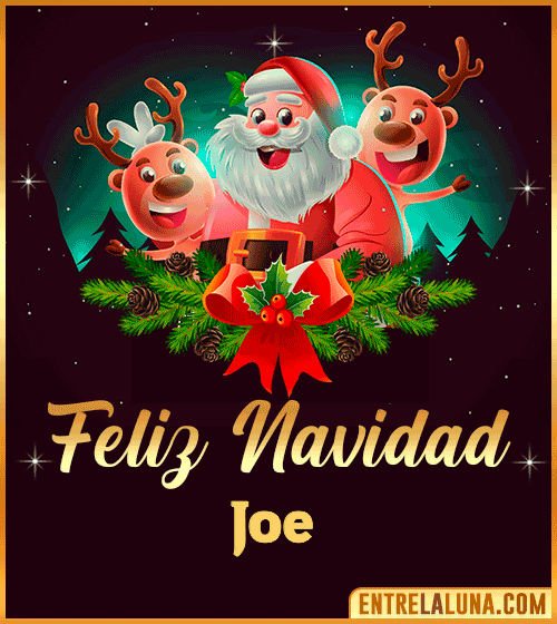 Feliz Navidad Joe