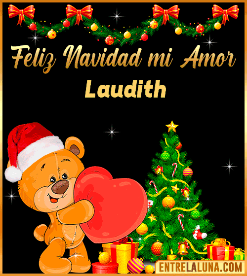 Feliz Navidad mi Amor Laudith