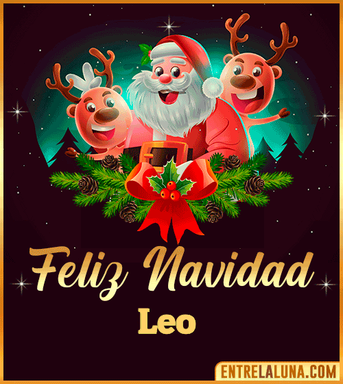 Feliz Navidad Leo