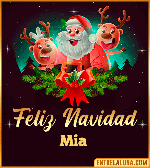 Feliz Navidad Mia