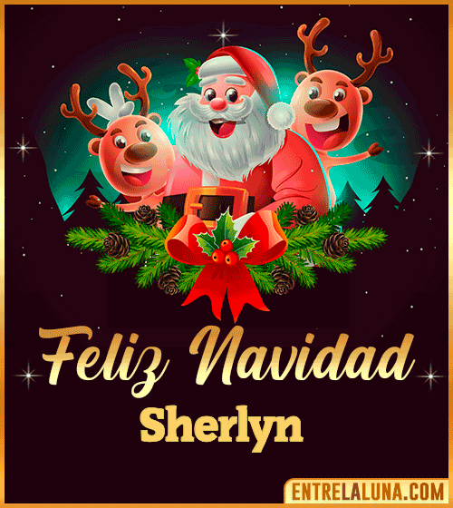 Feliz Navidad Sherlyn