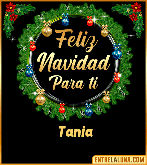 Feliz Navidad para ti Tania