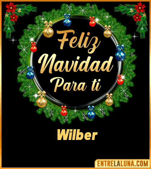 Feliz Navidad para ti Wilber