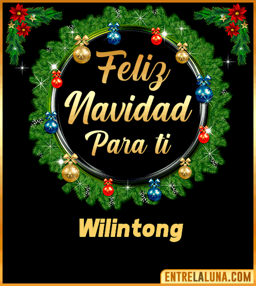 Feliz Navidad para ti Wilintong