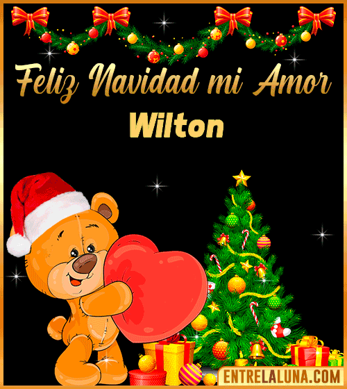 Feliz Navidad mi Amor Wilton