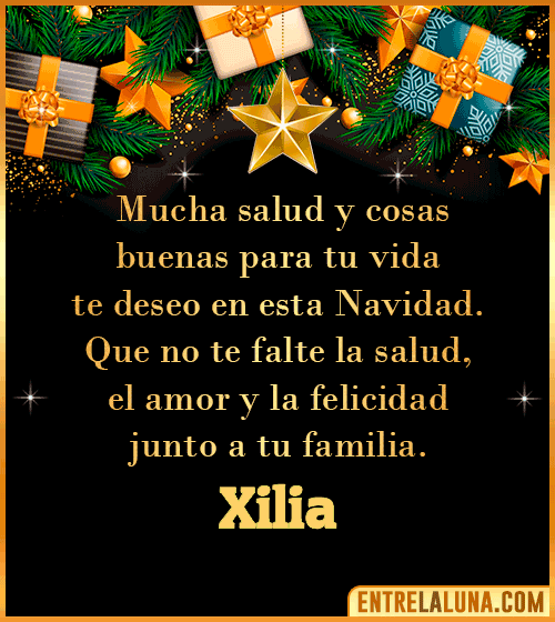 Te deseo Feliz Navidad Xilia