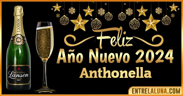 Gif de año nuevo 2024 para Anthonella 🥂