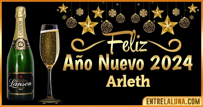 Gif de año nuevo 2024 para Arleth 🥂