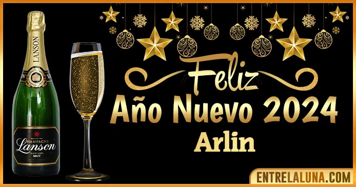 Gif de año nuevo 2024 para Arlin 🥂