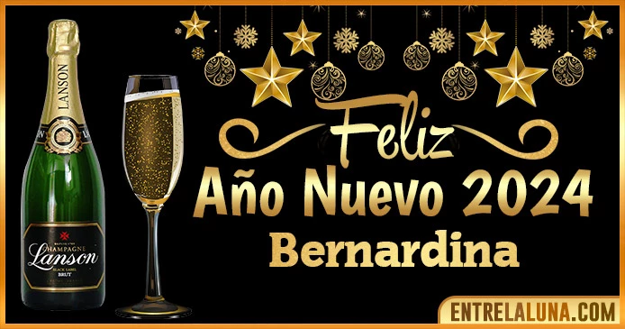 Gif de año nuevo 2024 para Bernardina 🥂