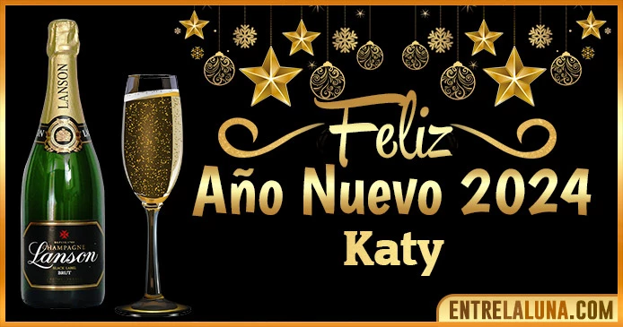 Gif de año nuevo 2024 para Katy 🥂