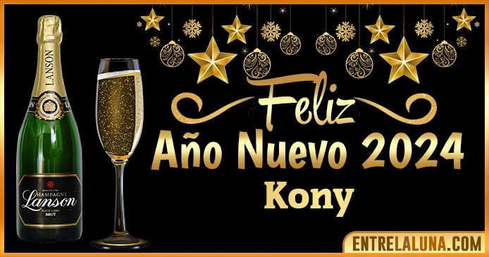Gif de año nuevo 2024 para Kony 🥂