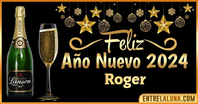 Gif de año nuevo 2024 para Roger 🥂