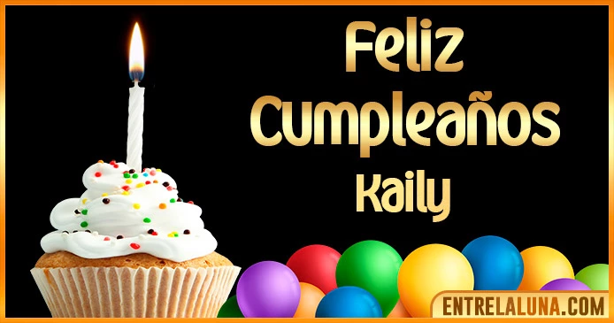 ➤ Feliz Cumpleaños Kaily GIF 🎂 【Felicidades Kaily 】🎉