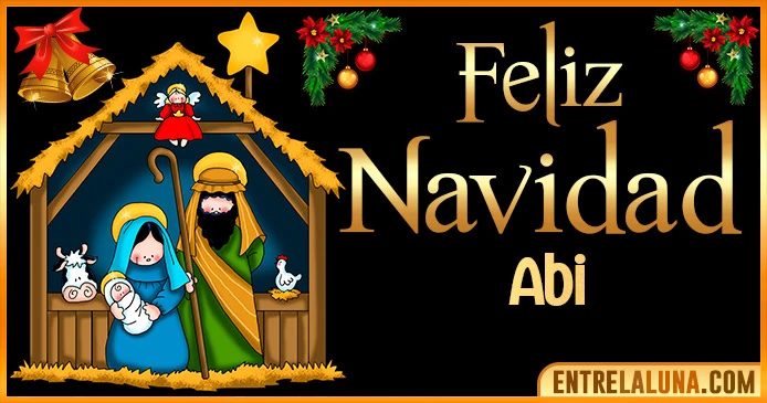 Gif de Navidad para Abi 🎅