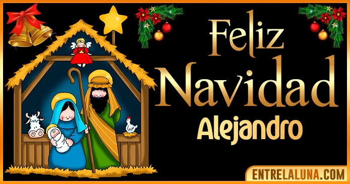 Gif de Navidad para Alejandro 🎅