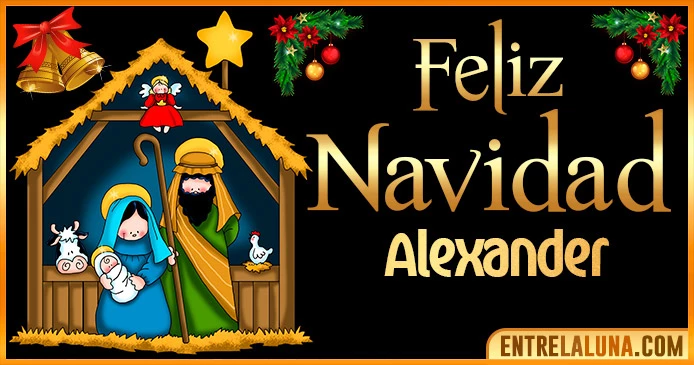 Gif de Navidad para Alexander 🎅