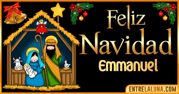 Gif de Navidad para Emmanuel 🎅