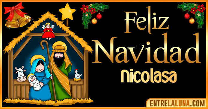 Feliz Navidad Nicolasa