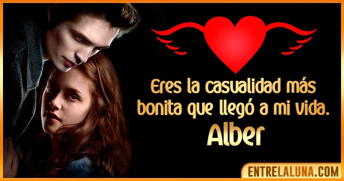 ▷ GiFs de Amor para Alber ❤ 【Te Amo, Te quiero y Te Extraño】