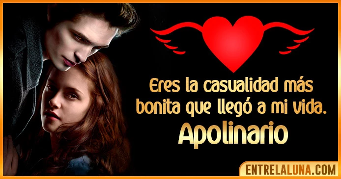 ▷ GiFs de Amor para Apolinario ❤ 【Te Amo, Te quiero y Te Extraño】