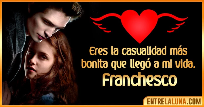 ▷ GiFs de Amor para Franchesco ❤ 【Te Amo, Te quiero y Te Extraño】
