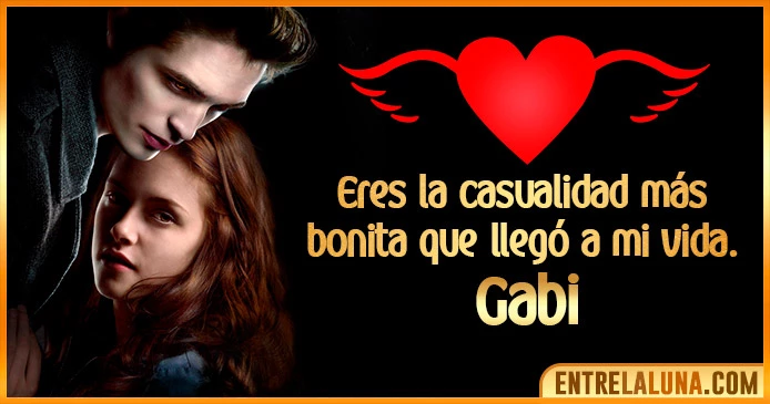 ▷ GiFs de Amor para Gabi ❤ 【Te Amo, Te quiero y Te Extraño】