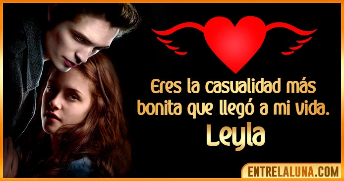 ▷ GiFs de Amor para Leyla ❤ 【Te Amo, Te quiero y Te Extraño】