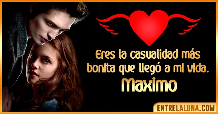 ▷ GiFs de Amor para Maximo ❤ 【Te Amo, Te quiero y Te Extraño】