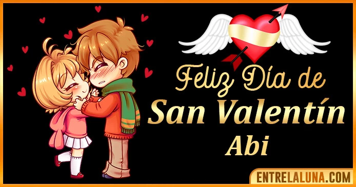 Gif de San Valentín para Abi 💘