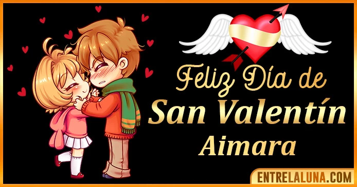 Gif de San Valentín para Aimara 💘