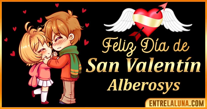 Gif de San Valentín para Alberosys 💘