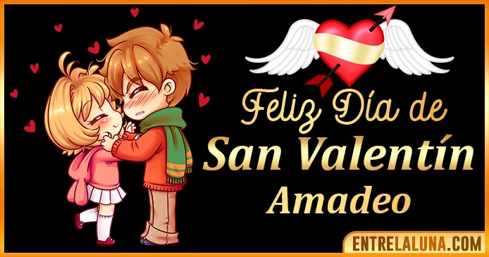 Gif de San Valentín para Amadeo 💘