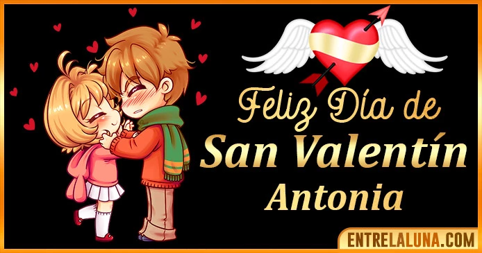 Gif de San Valentín para Antonia 💘