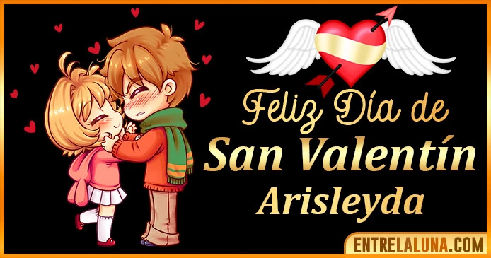 Gif de San Valentín para Arisleyda 💘