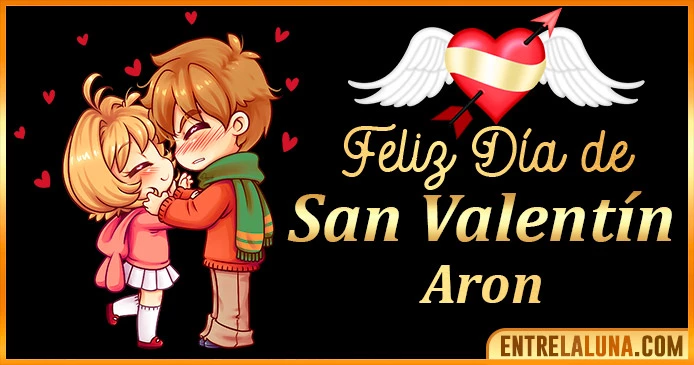 Gif de San Valentín para Aron 💘