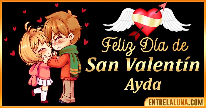 Gif de San Valentín para Ayda 💘